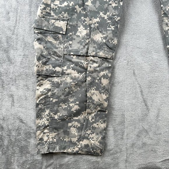 US Army Combat Uniform Pants Mens Medium Long Digital Camouflage Cargo Ripstop - Picture 3 of 9
